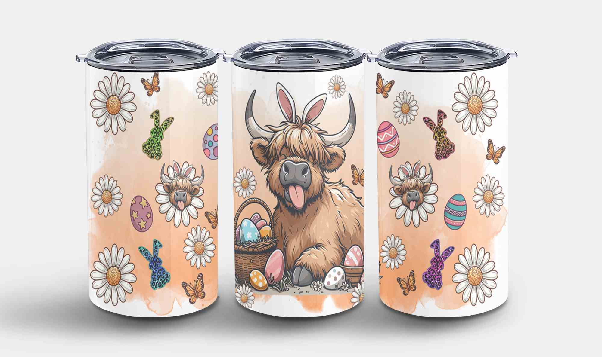 Highland Cow Easter-10383
